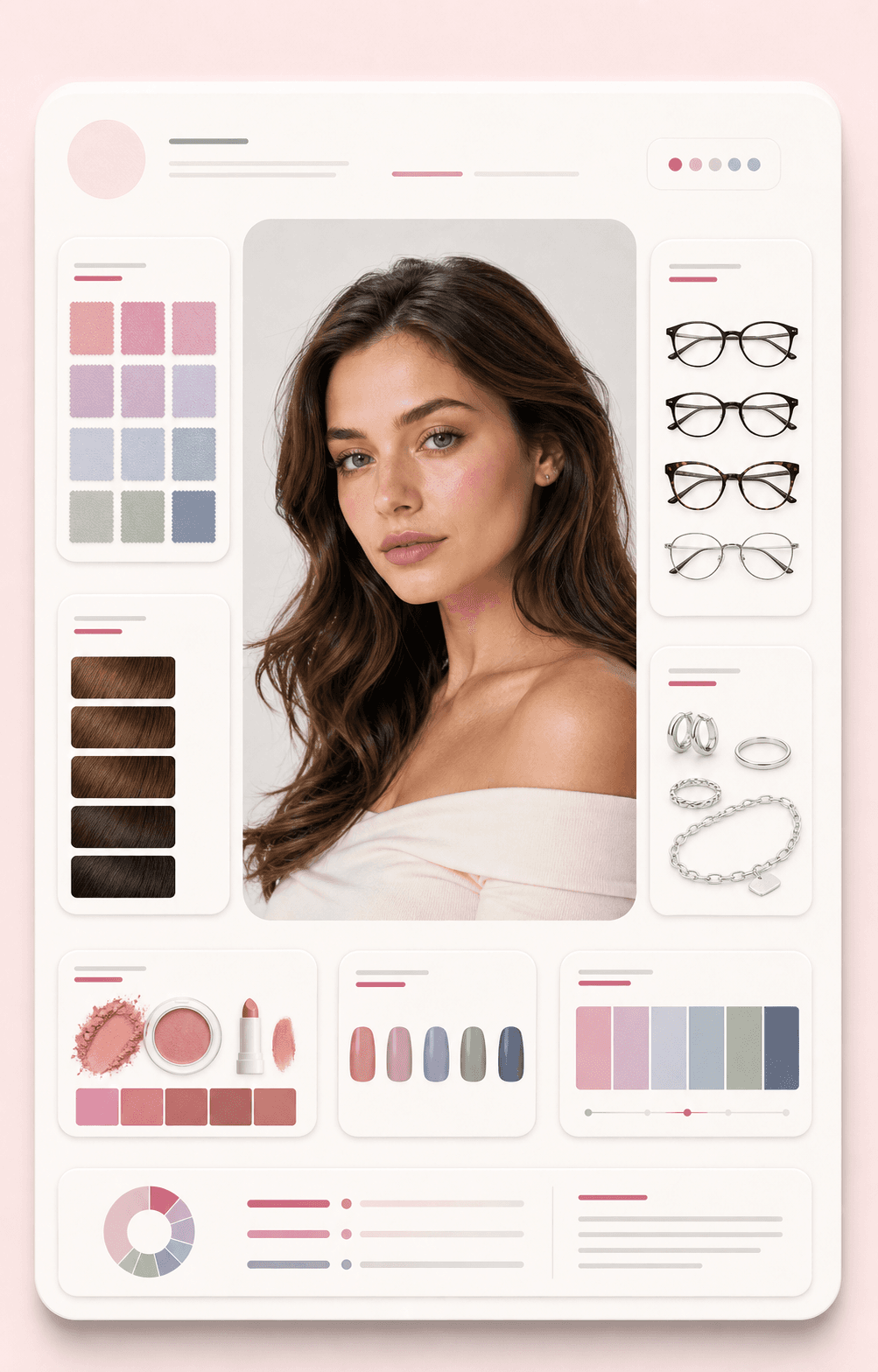 Personalized appearance report preview