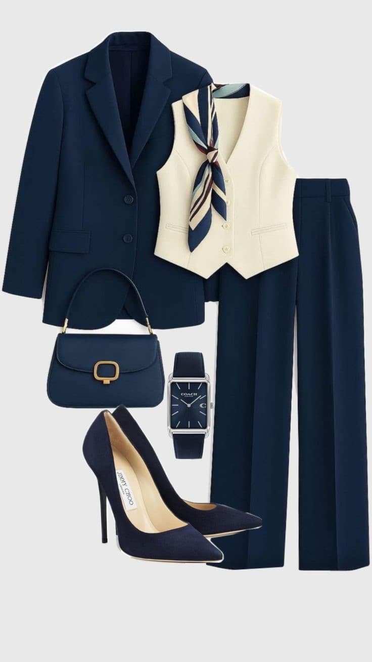Winter neutral outfit